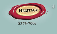 Heritage $375 -700s